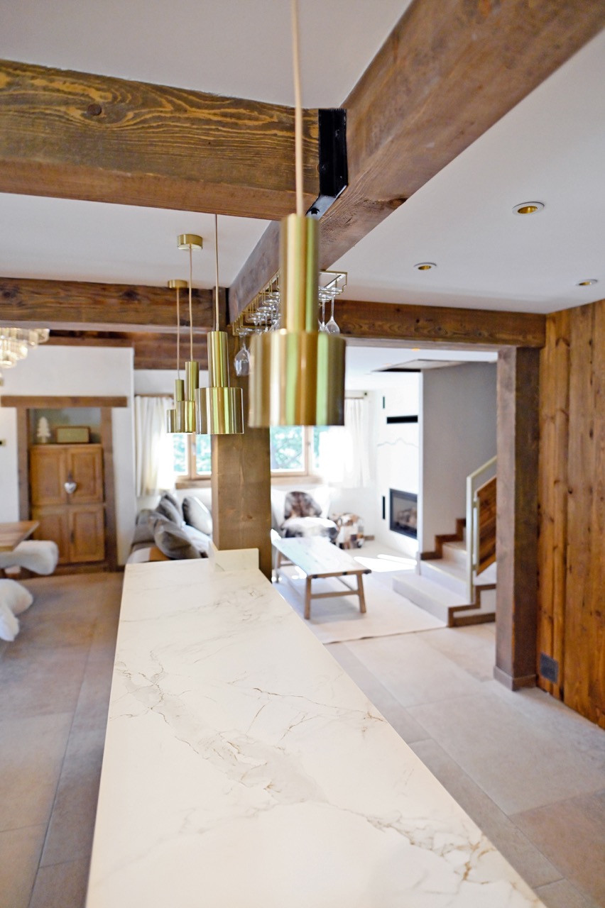 Vue d'ensemble chalet