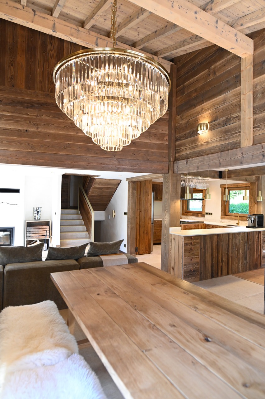 Vue d'ensemble chalet